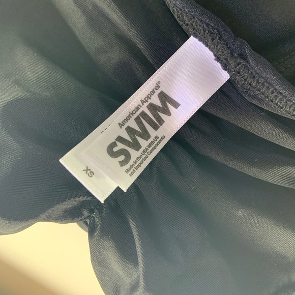 rouched bottom american apparel swim bottoms - Picture 3 of 5